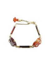 18k English Victorian Banded Agate Bracelet Fine Jewelry arcadeshops.com
