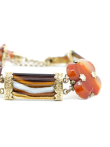18k English Victorian Banded Agate Bracelet Fine Jewelry arcadeshops.com