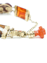 18k English Victorian Banded Agate Bracelet Fine Jewelry arcadeshops.com