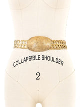 Goldtone Woven Wire Belt Accessory arcadeshops.com