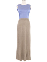 Geoffrey Beene Colorblock Jersey Tank Gown Dress arcadeshops.com