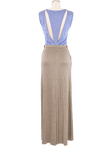 Geoffrey Beene Colorblock Jersey Tank Gown Dress arcadeshops.com
