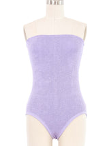 2022 Bottega Veneta Textured Strapless Bathing Suit Suit arcadeshops.com