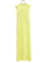 Elizabeth Arden Chartreuse Jumpsuit Jumpsuit arcadeshops.com