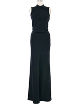 1999 Chanel Open Back Maxi Dress Dress arcadeshops.com