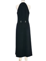 Jean Paul Gaultier Sleeveless Zip Front Racer Dress Dress arcadeshops.com