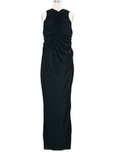 Haider Ackermann Gathered Bodice Sleeveless Gown Dress arcadeshops.com