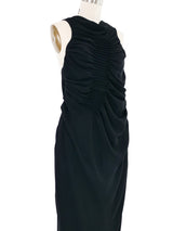 Haider Ackermann Gathered Bodice Sleeveless Gown Dress arcadeshops.com