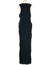 Haider Ackermann Gathered Bodice Sleeveless Gown Dress arcadeshops.com