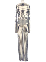 2021 Jean Paul Gaultier Body Morphing Mesh Dress Dress arcadeshops.com