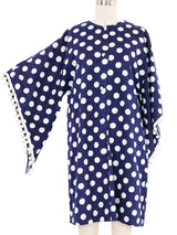Mod Polka Dot Pom Pom Dress Dress arcadeshops.com