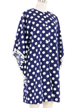 Mod Polka Dot Pom Pom Dress Dress arcadeshops.com