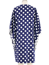 Mod Polka Dot Pom Pom Dress Dress arcadeshops.com