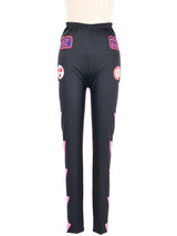 2020 Walter Van Beirendonck Printed Leggings Bottom arcadeshops.com