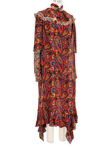 JW Anderson Paisley Ruffle Dress Dress arcadeshops.com