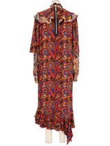 JW Anderson Paisley Ruffle Dress Dress arcadeshops.com