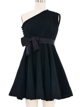 Geoffrey Beene One Shoulder Mini Dress Dress arcadeshops.com