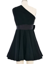 Geoffrey Beene One Shoulder Mini Dress Dress arcadeshops.com