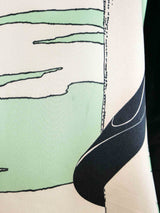 2011 Miu Miu Satin Colorblock Snake Dress Dress arcadeshops.com