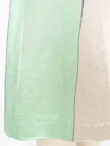 2011 Miu Miu Satin Colorblock Snake Dress Dress arcadeshops.com
