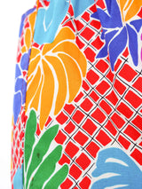 Yves Saint Laurent Matisse Printed Skirt Ensemble Suit arcadeshops.com