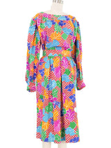 Yves Saint Laurent Matisse Printed Skirt Ensemble Suit arcadeshops.com