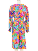 Yves Saint Laurent Matisse Printed Skirt Ensemble Suit arcadeshops.com