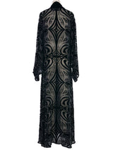 Patricia Lester Burnout Duster Jacket arcadeshops.com