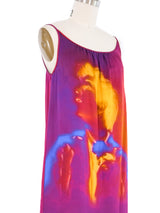 Dries Van Noten X Len Lye Satin Mini Dress Dress arcadeshops.com