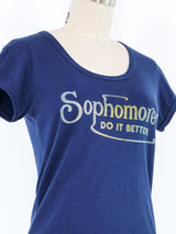 1970s Sophomores Tee T-shirt arcadeshops.com