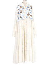 Loewe Paula's Ibiza Embellished Maxi Shirtdress Dress arcadeshops.com