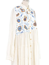Loewe Paula's Ibiza Embellished Maxi Shirtdress Dress arcadeshops.com