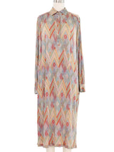 Missoni Printed Silk Shirt Dress Dress arcadeshops.com