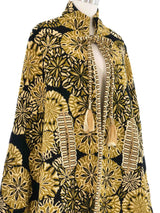 Olive Tapestry Cape Jacket arcadeshops.com