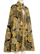 Olive Tapestry Cape Jacket arcadeshops.com