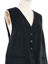 Ann Demeulemeester Sheer Back Waistcoat Jacket arcadeshops.com