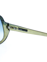 Christian Dior Dark Green Aviator Sunglasses Accessory arcadeshops.com