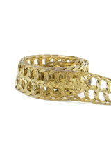 Goldtone Woven Wire Belt Accessory arcadeshops.com