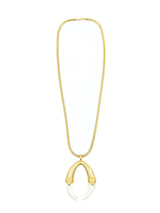 Kenneth Jay Lane Horn Pendant Necklace Accessory arcadeshops.com