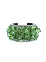Jade Green Beaded Cuff Jewelry arcadeshops.com