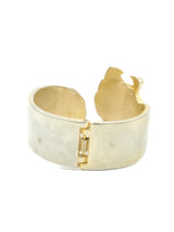 Lion Head Metal Clamper Cuff Jewelry arcadeshops.com