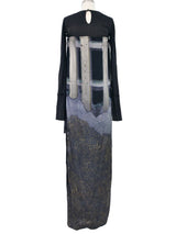 Hussein Chalayan Silk Overlay Dress Dress arcadeshops.com