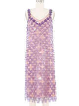 Paco Rabanne Floral PVC Linked Dress Dress arcadeshops.com