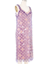 Paco Rabanne Floral PVC Linked Dress Dress arcadeshops.com