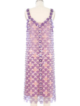 Paco Rabanne Floral PVC Linked Dress Dress arcadeshops.com