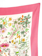 Gucci Flora Silk Scarf Accessory arcadeshops.com
