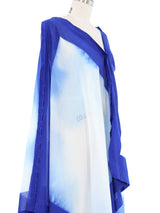Issey Miyake Indigo Dyed Lace Up Tent Dress Dress arcadeshops.com
