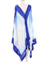 Issey Miyake Indigo Dyed Lace Up Tent Dress Dress arcadeshops.com