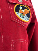1970s Red Patch Jacket Jacket arcadeshops.com