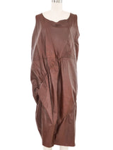 2011 Junya Watanabe Comme des Garcons Leather Sculptural Dress Dress arcadeshops.com